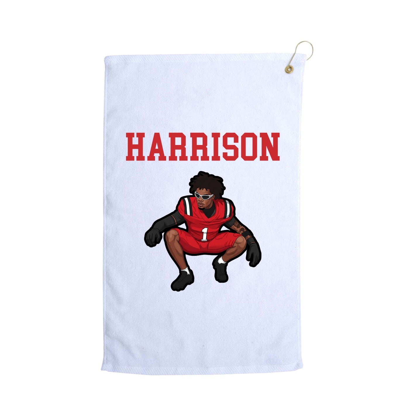Golf Towel — Shirsey in White