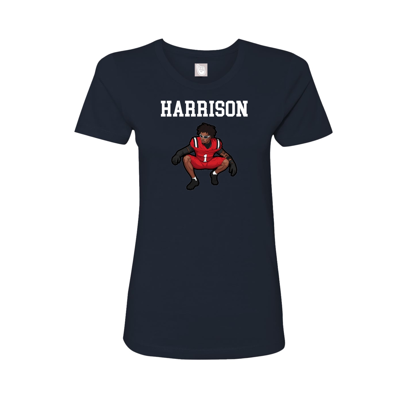 Fitted Women's Tee — Shirsey in Navy