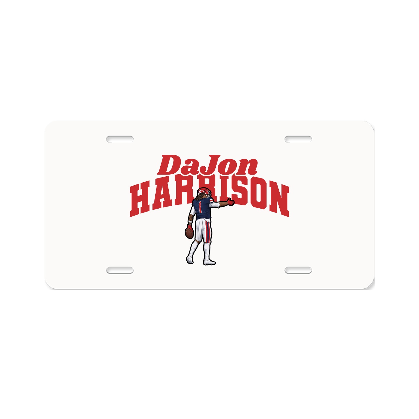 License Plate — Signature Arch in Classic