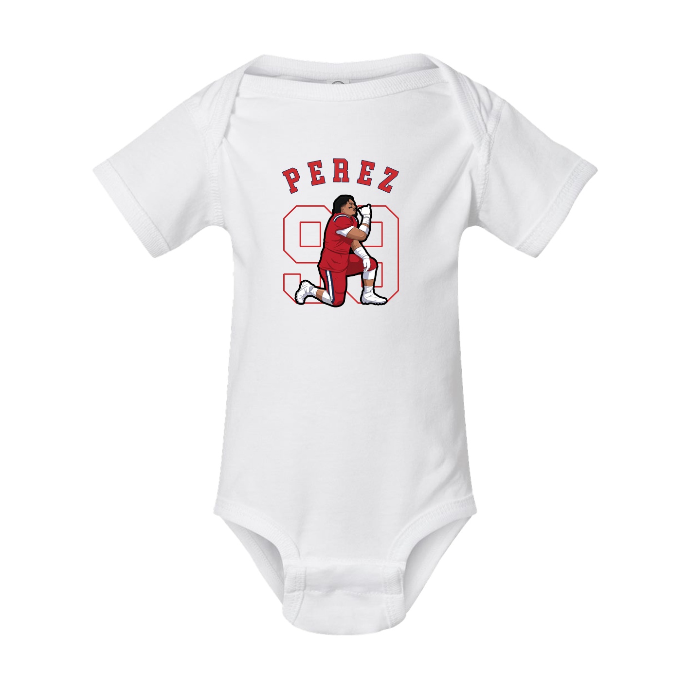Baby Onesie — Shirsey Arch in White