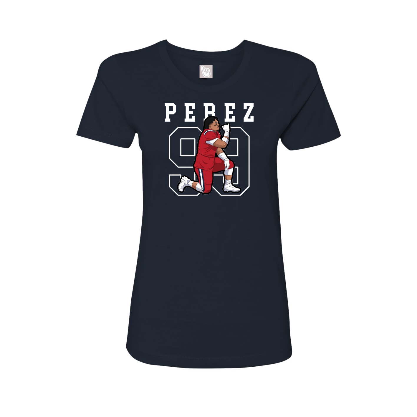 Fitted Women's Tee — Shirsey in Navy