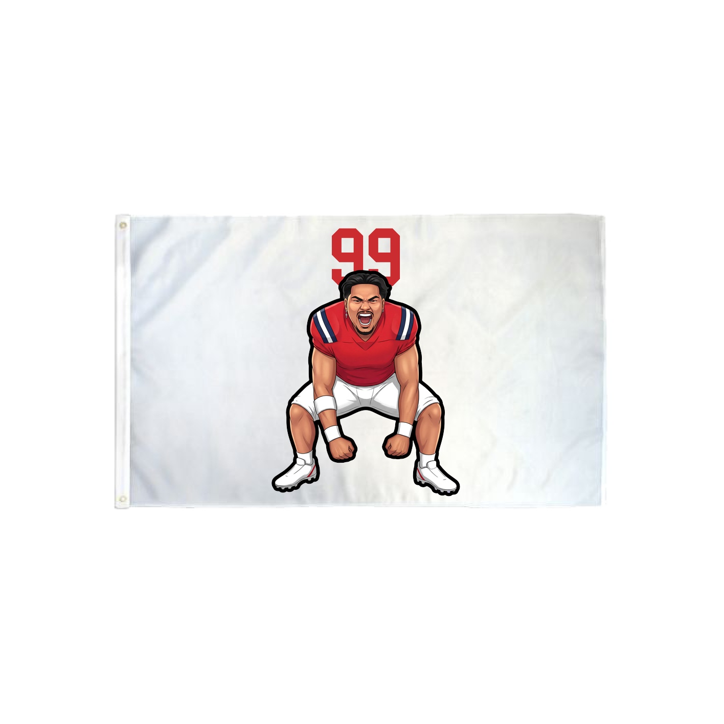 3x5 Flag — Number Top in Classic