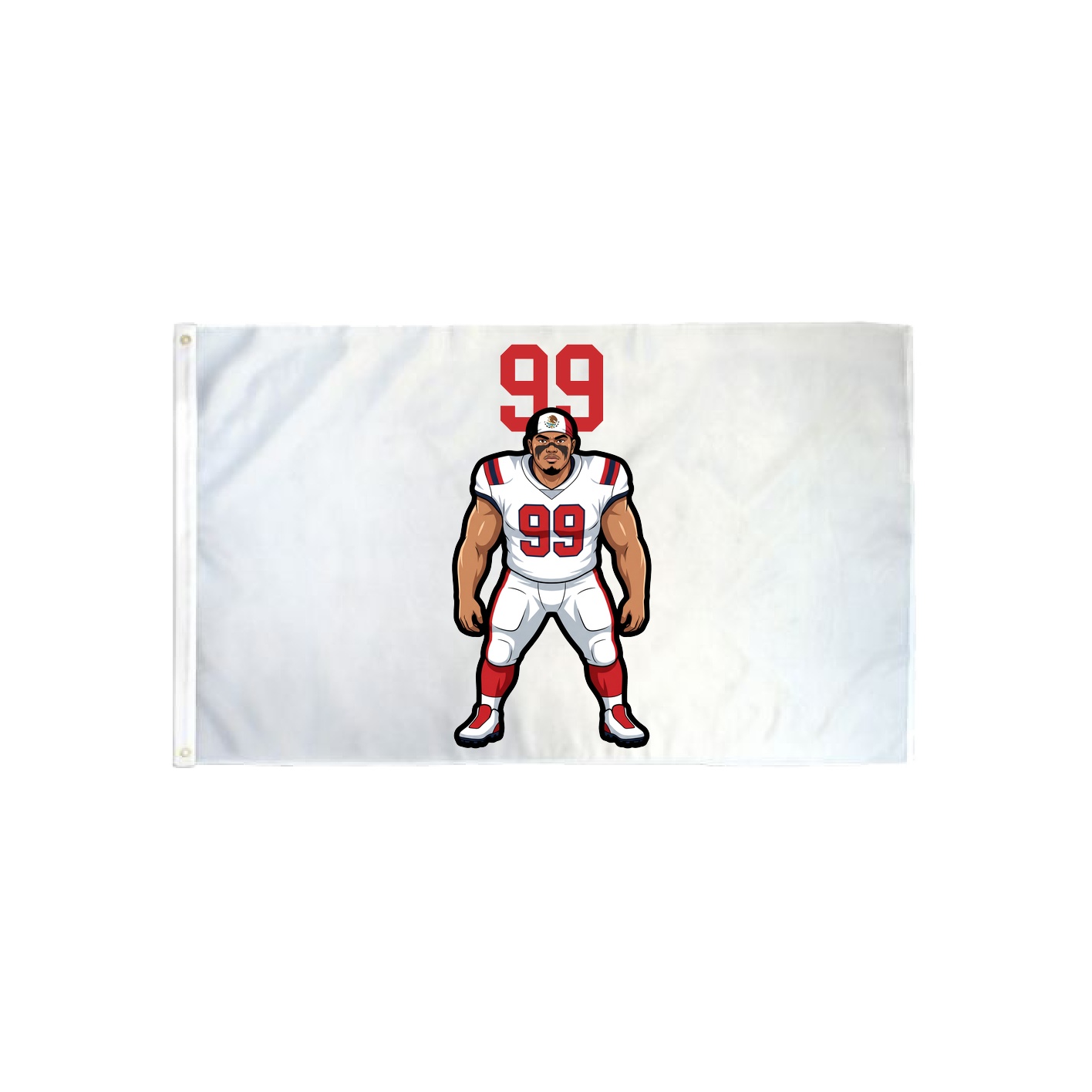 3x5 Flag — Number Top in Classic