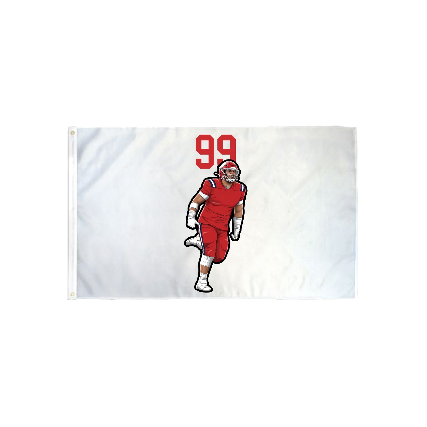 3x5 Flag — Number Top in Classic