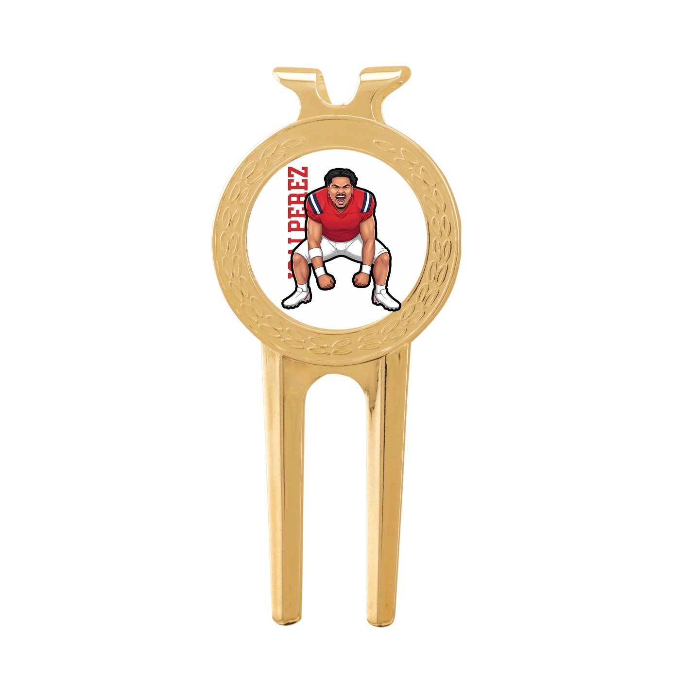 Divot Tool with Ball Marker — Name Vertical in Classic