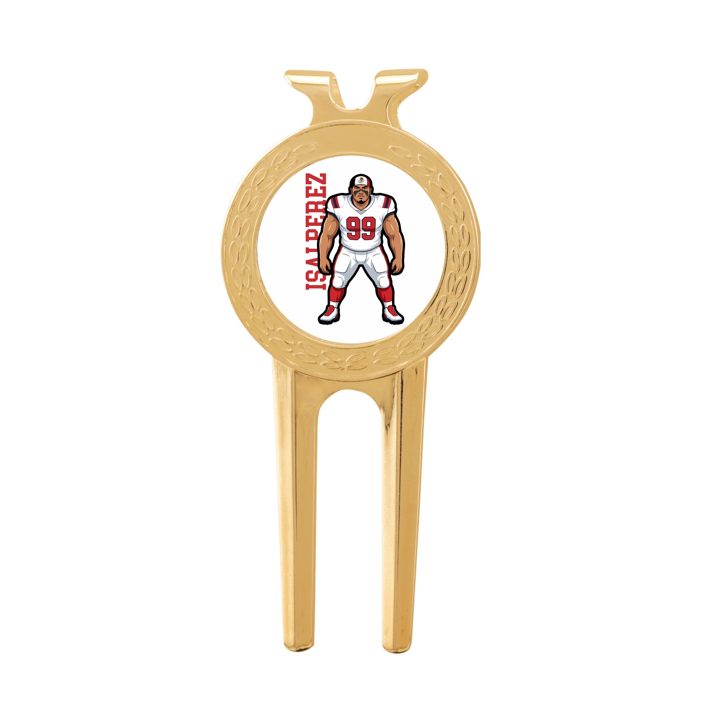 Divot Tool with Ball Marker — Name Vertical in Classic