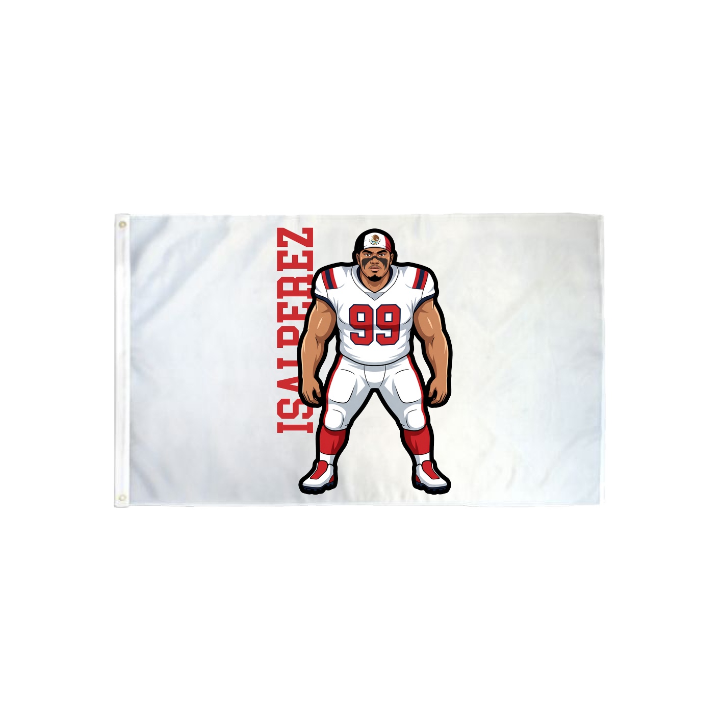 3x5 Flag — Name Vertical in Classic