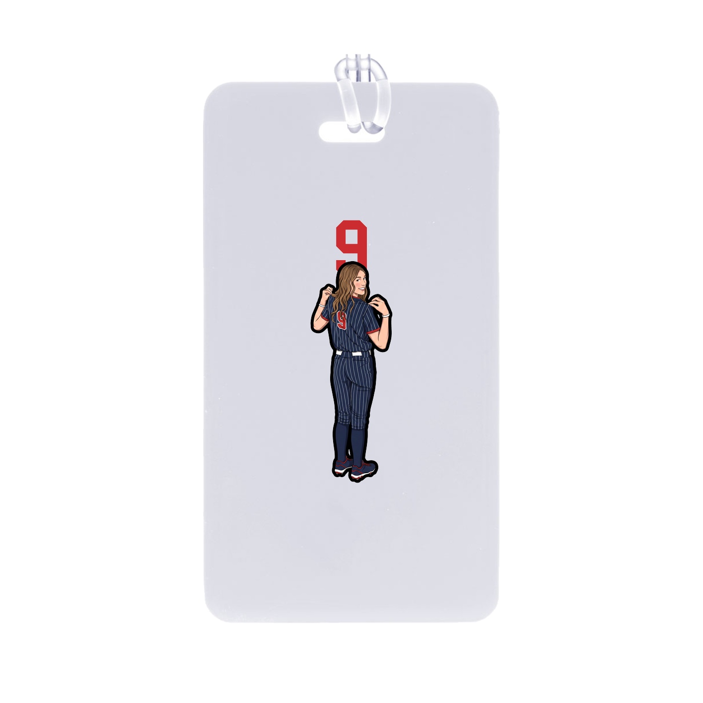 Bag Tag — Number Top in Classic