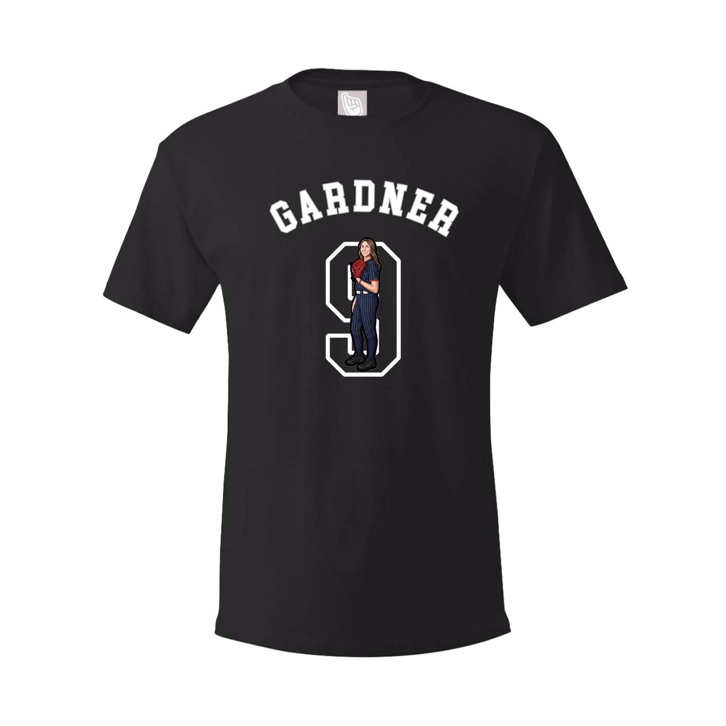 Youth Tee — Shirsey Arch in Black