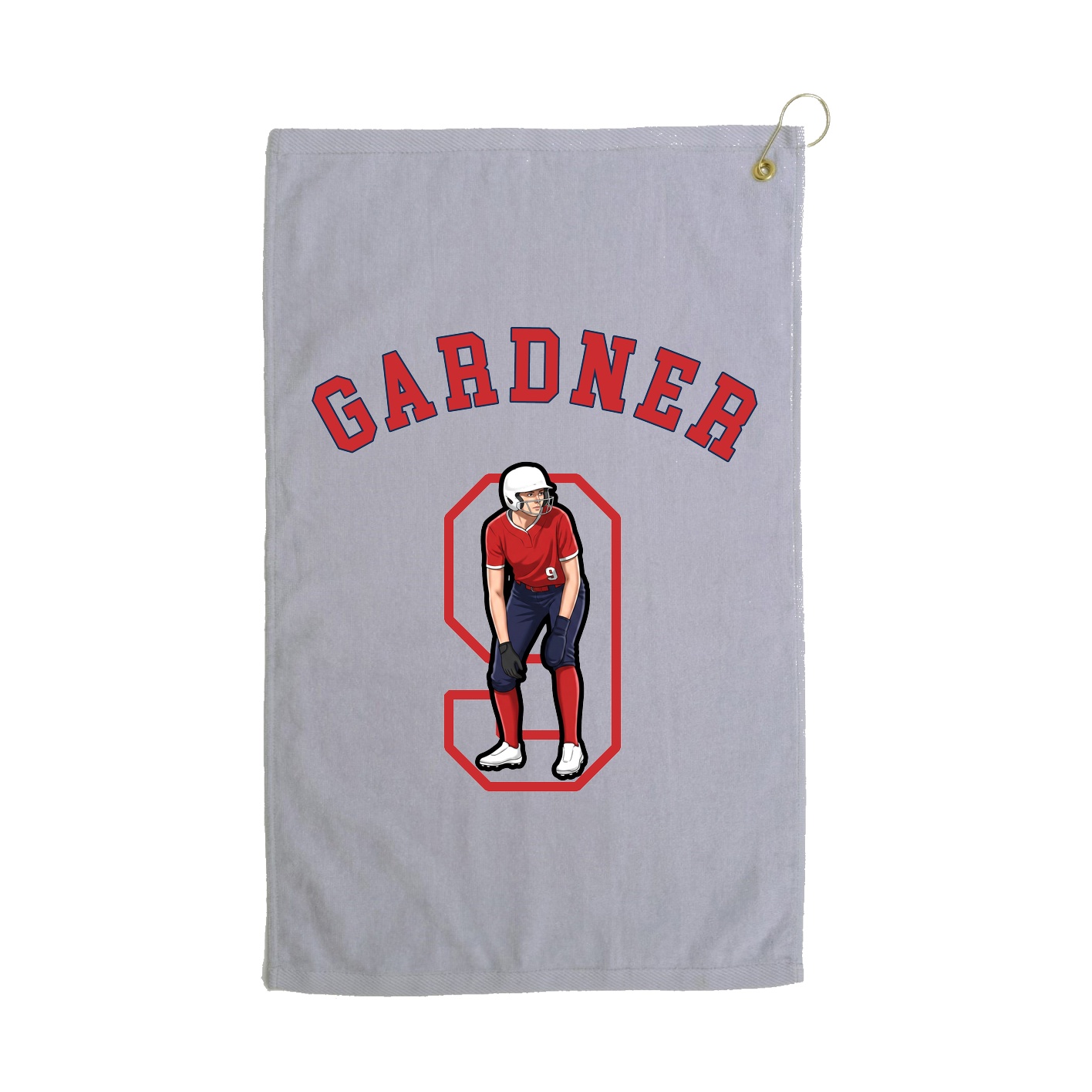 Golf Towel — Shirsey Arch in Grey