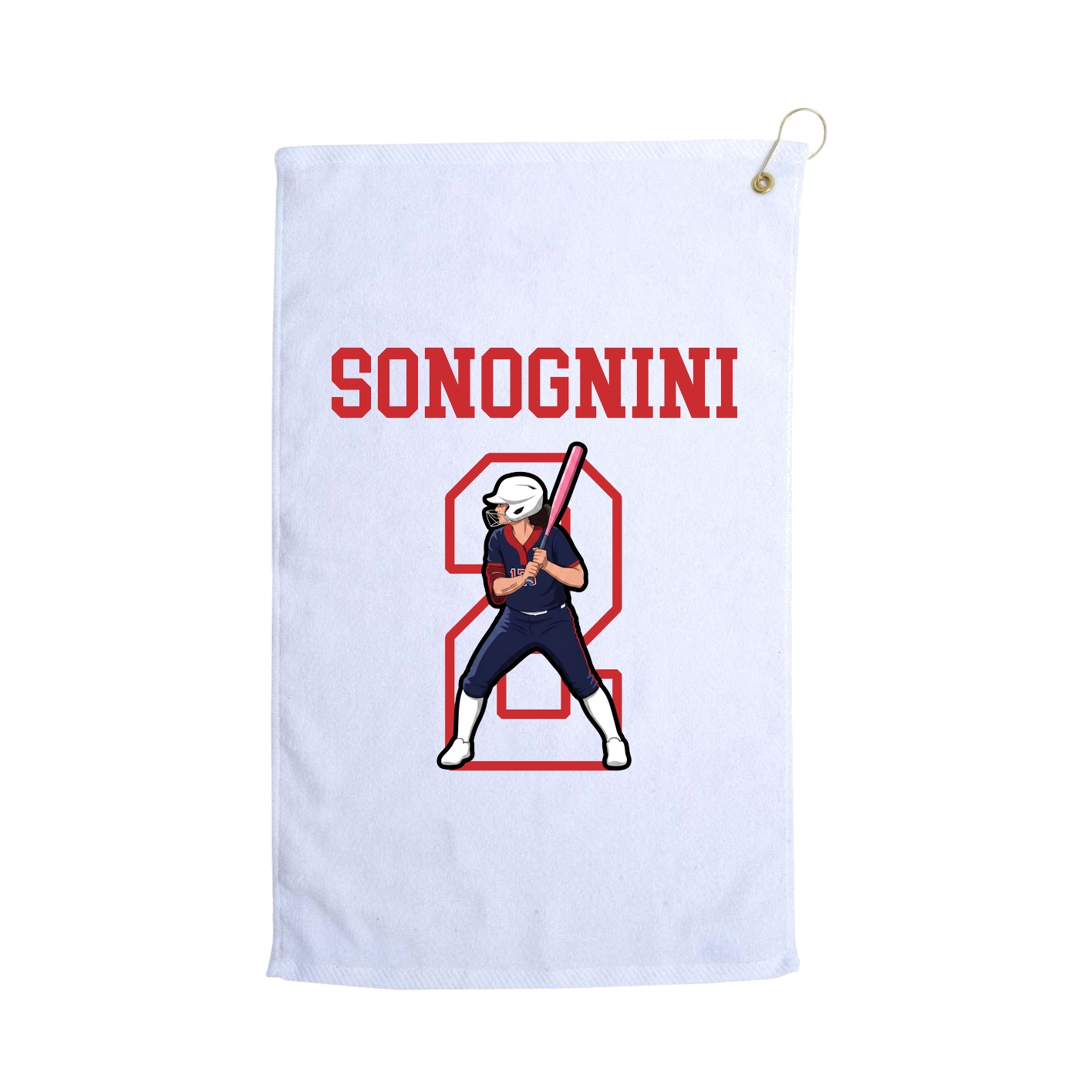 Golf Towel — Shirsey in White