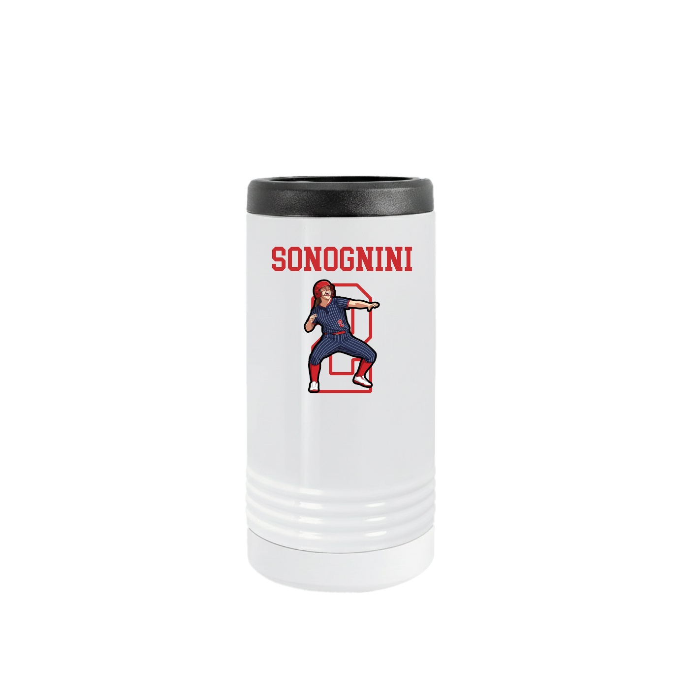 Slim Beverage Holder — Shirsey in White