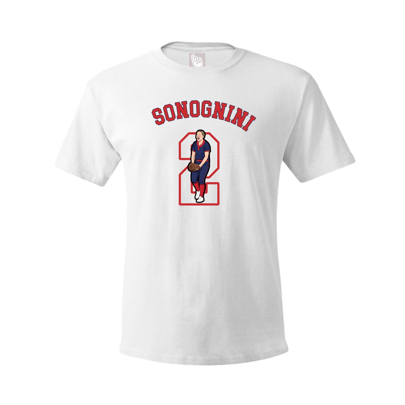 Youth Tee — Shirsey Arch in White