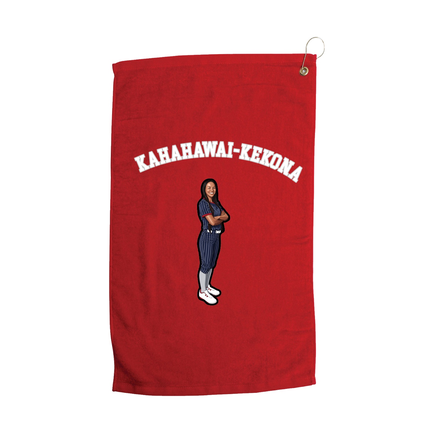 Golf Towel — Shirsey Arch in Red