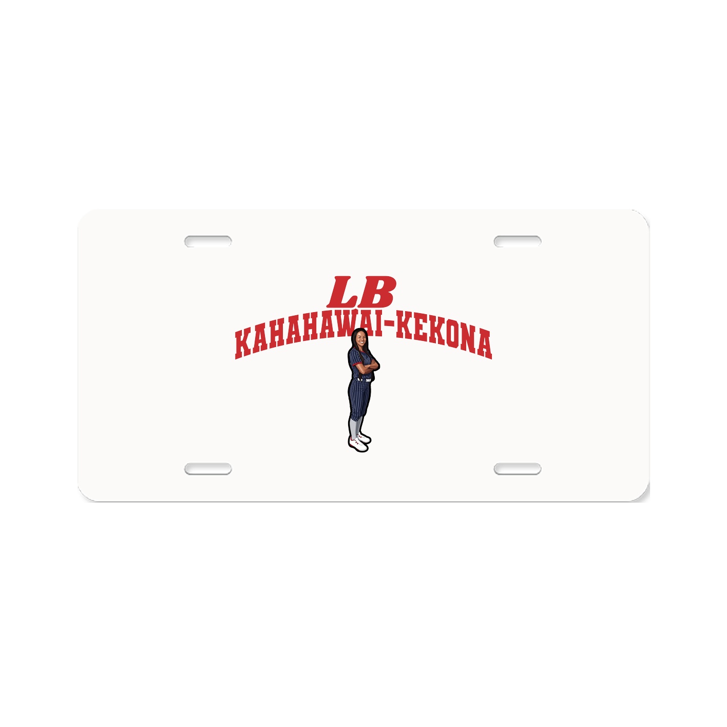 License Plate — Signature Arch in Classic