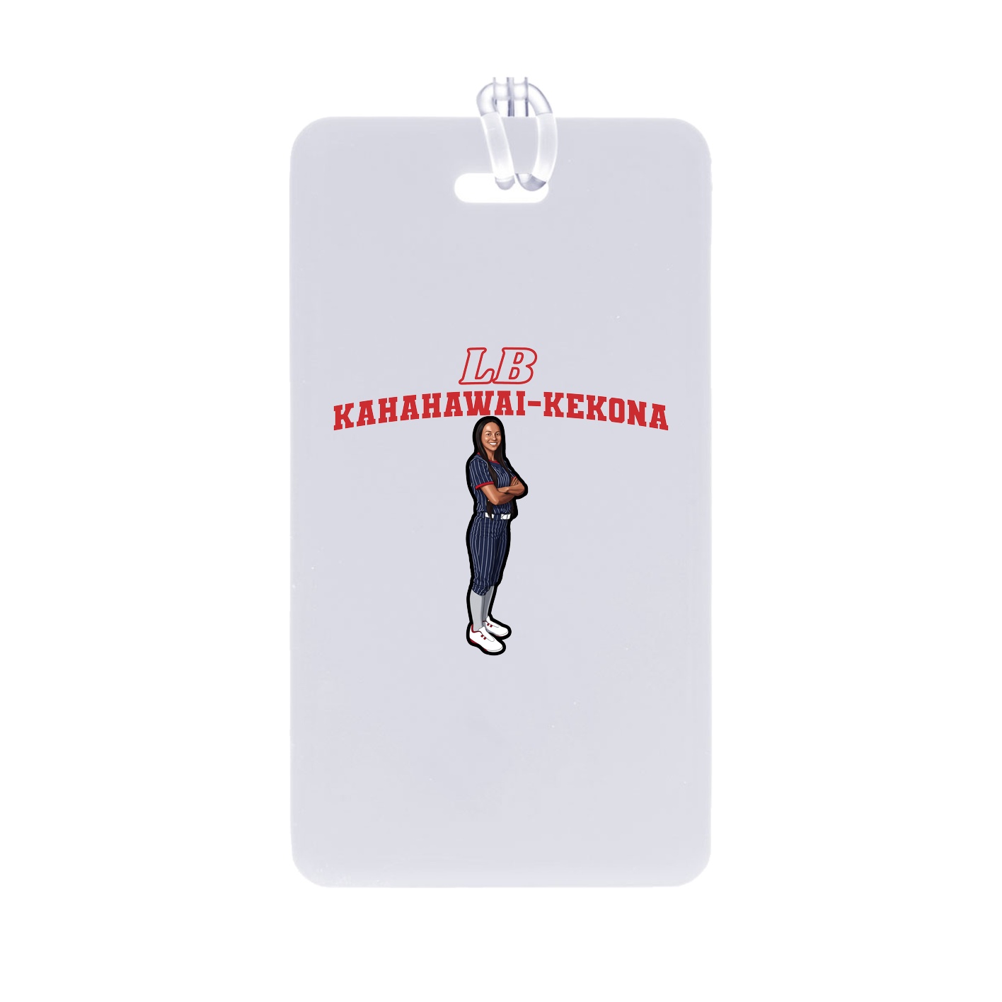 Bag Tag — Name Arch in Classic
