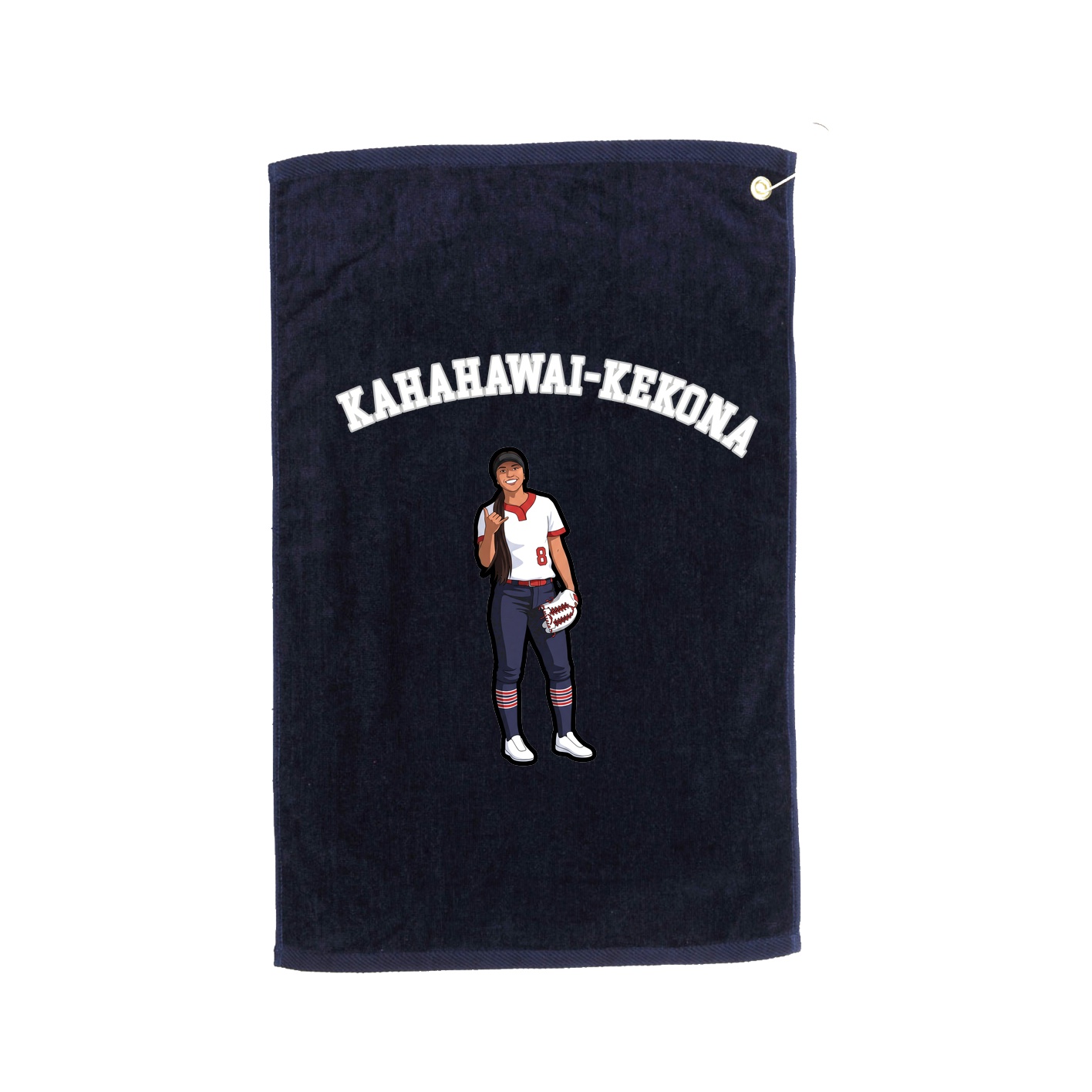 Golf Towel — Shirsey Arch in Navy