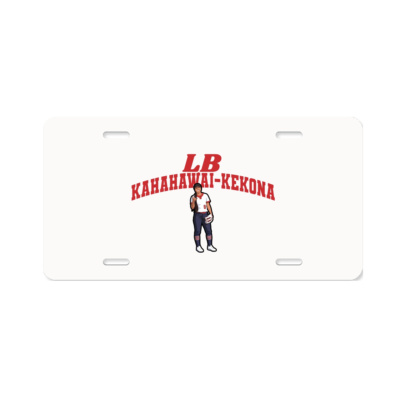 License Plate — Signature Arch in Classic