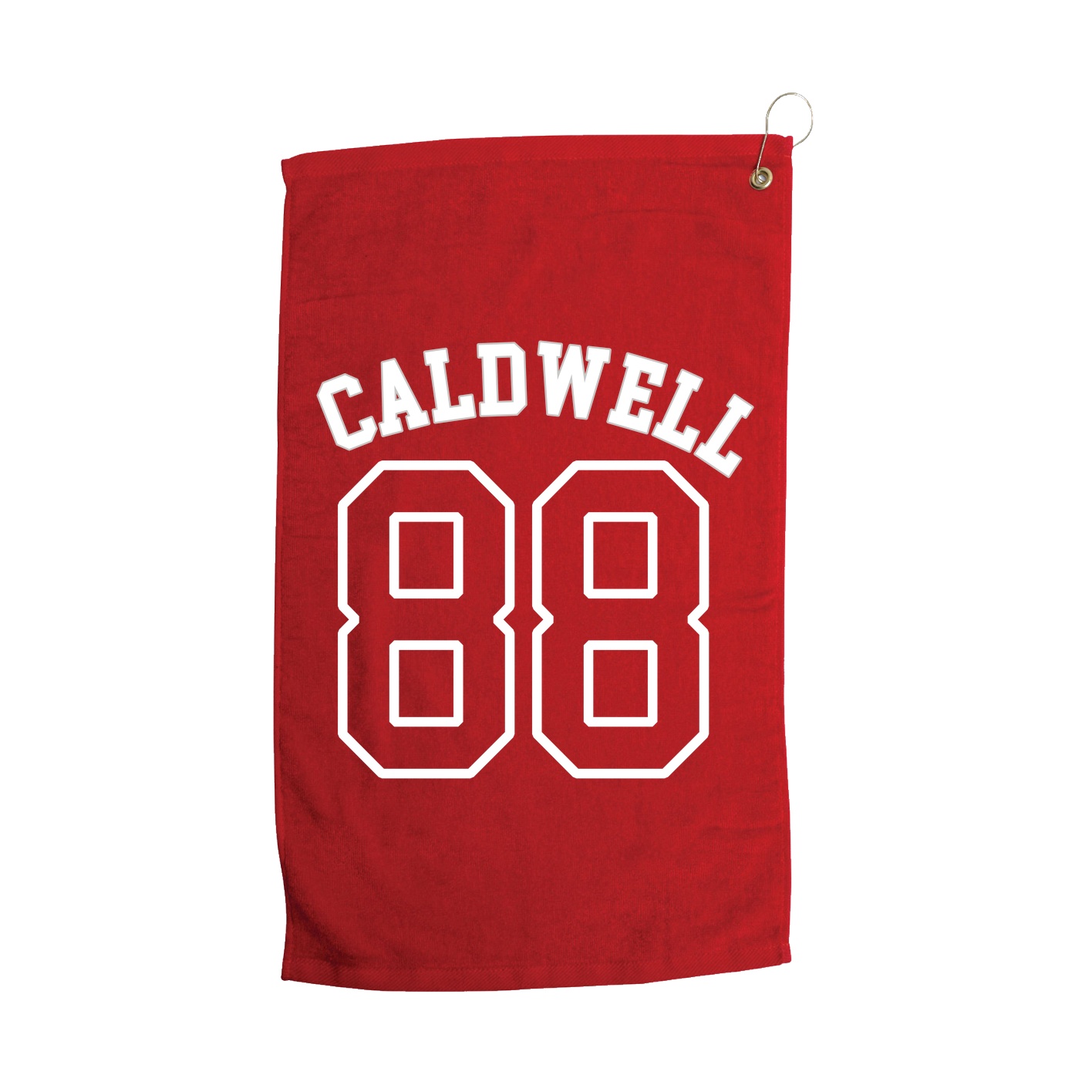 Golf Towel — Shirsey Arch in Red