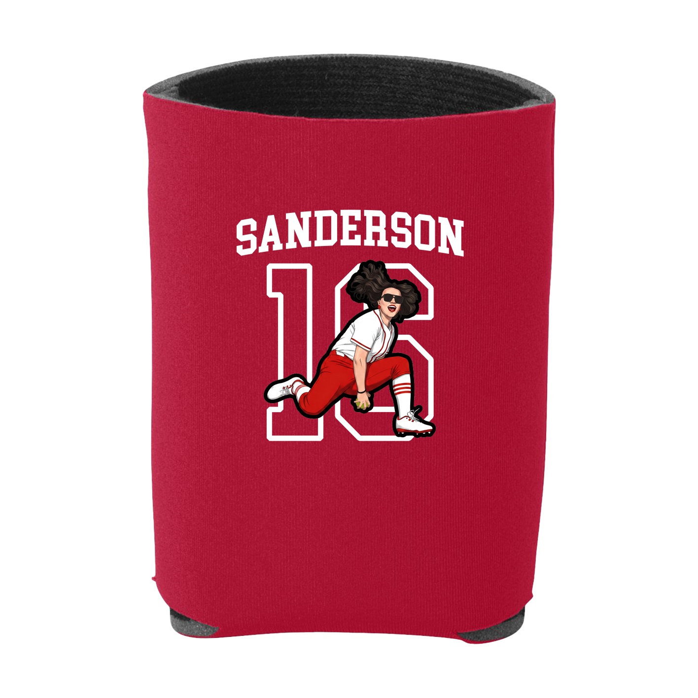Can Holder — Shirsey in Red