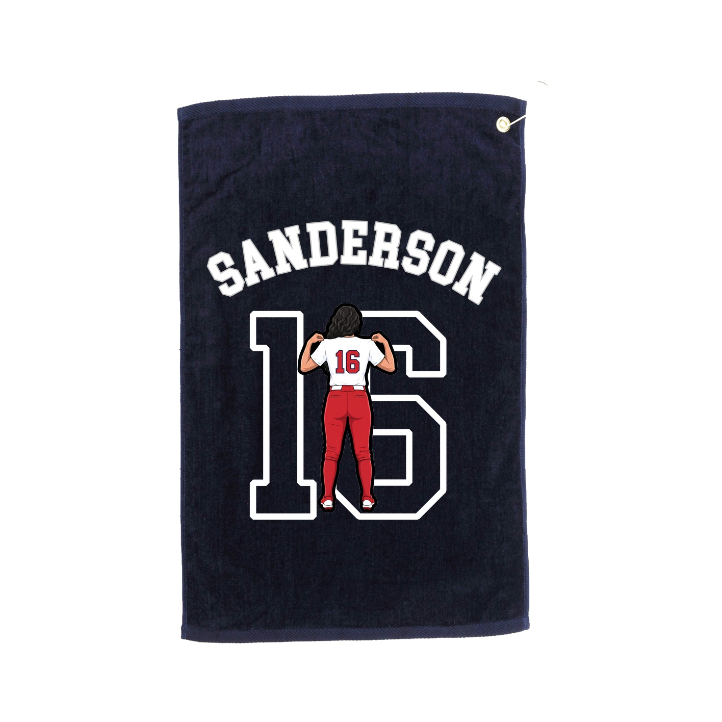 Golf Towel — Shirsey Arch in Navy