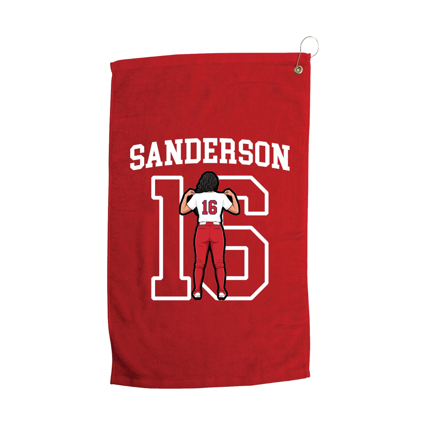 Golf Towel — Shirsey in Red