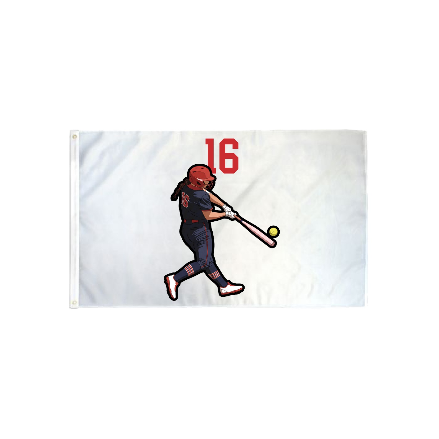 3x5 Flag — Number Top in Classic