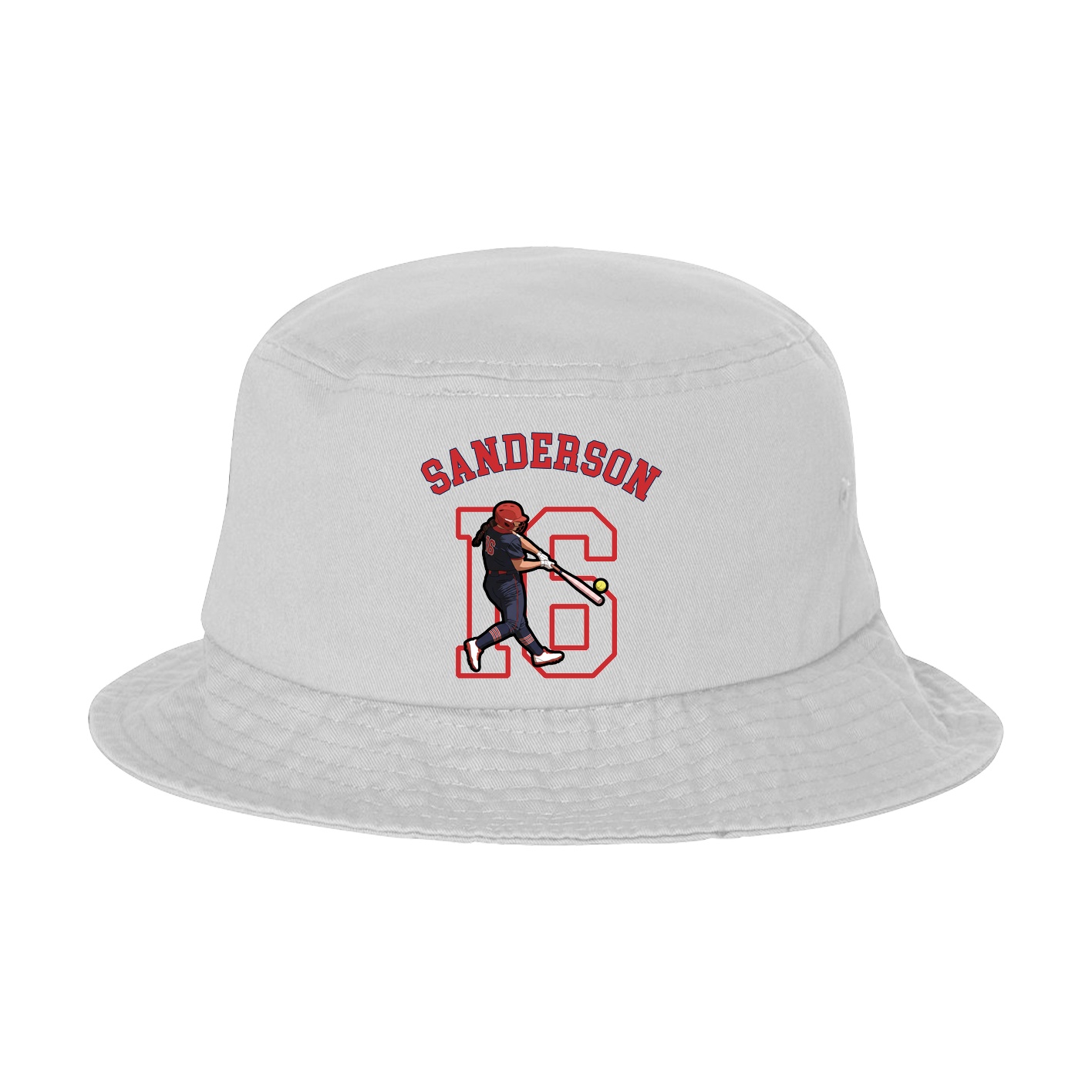 Bucket Cap — Shirsey Arch in White