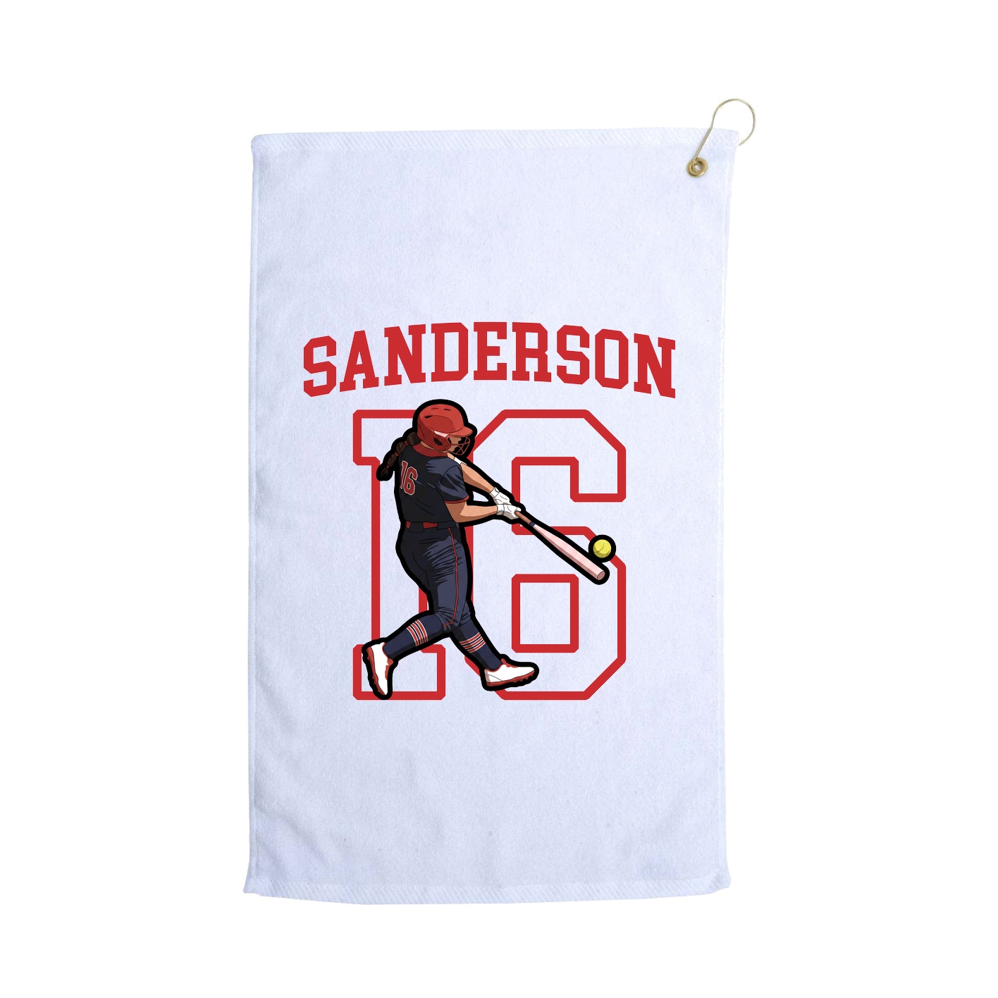 Golf Towel — Shirsey in White