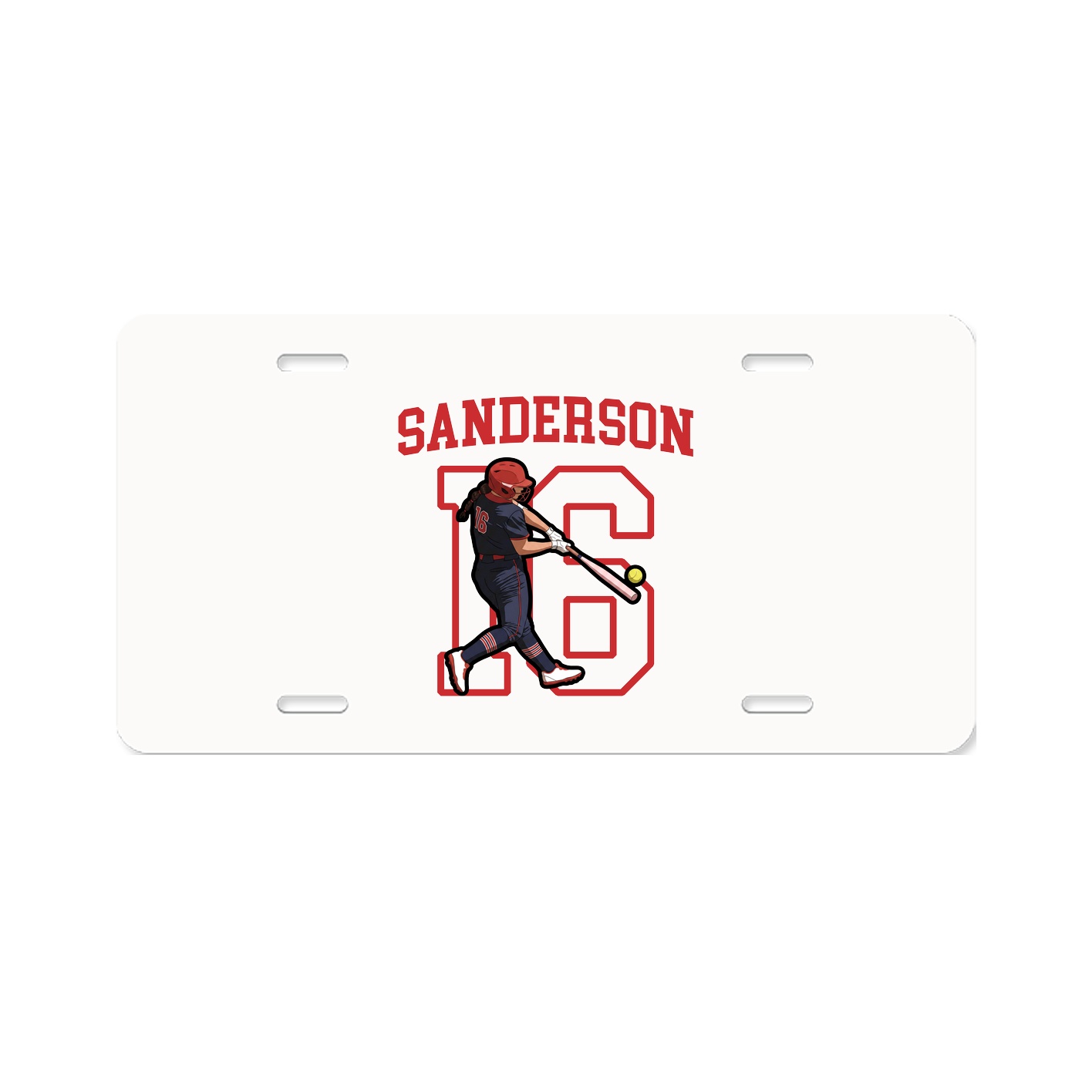 Aluminum License Plate