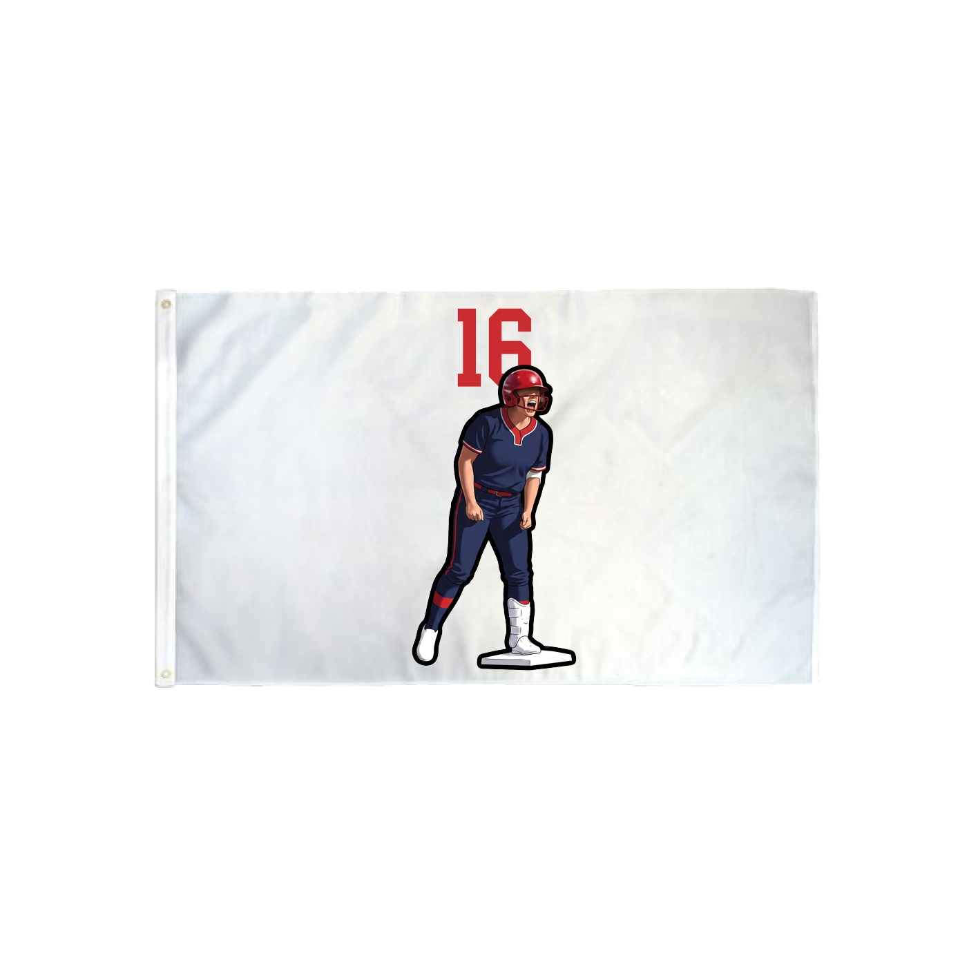 3x5 Flag — Number Top in Classic