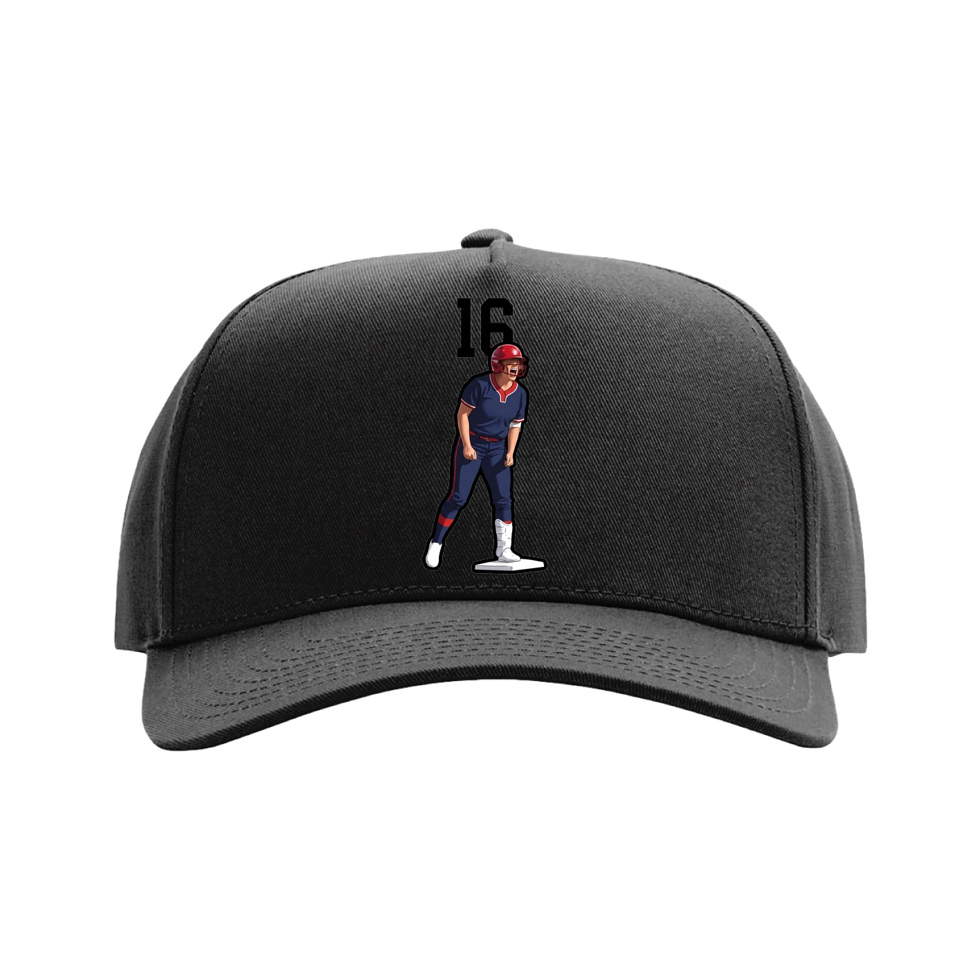 Full Fabric Five-Panel Champ Cap
