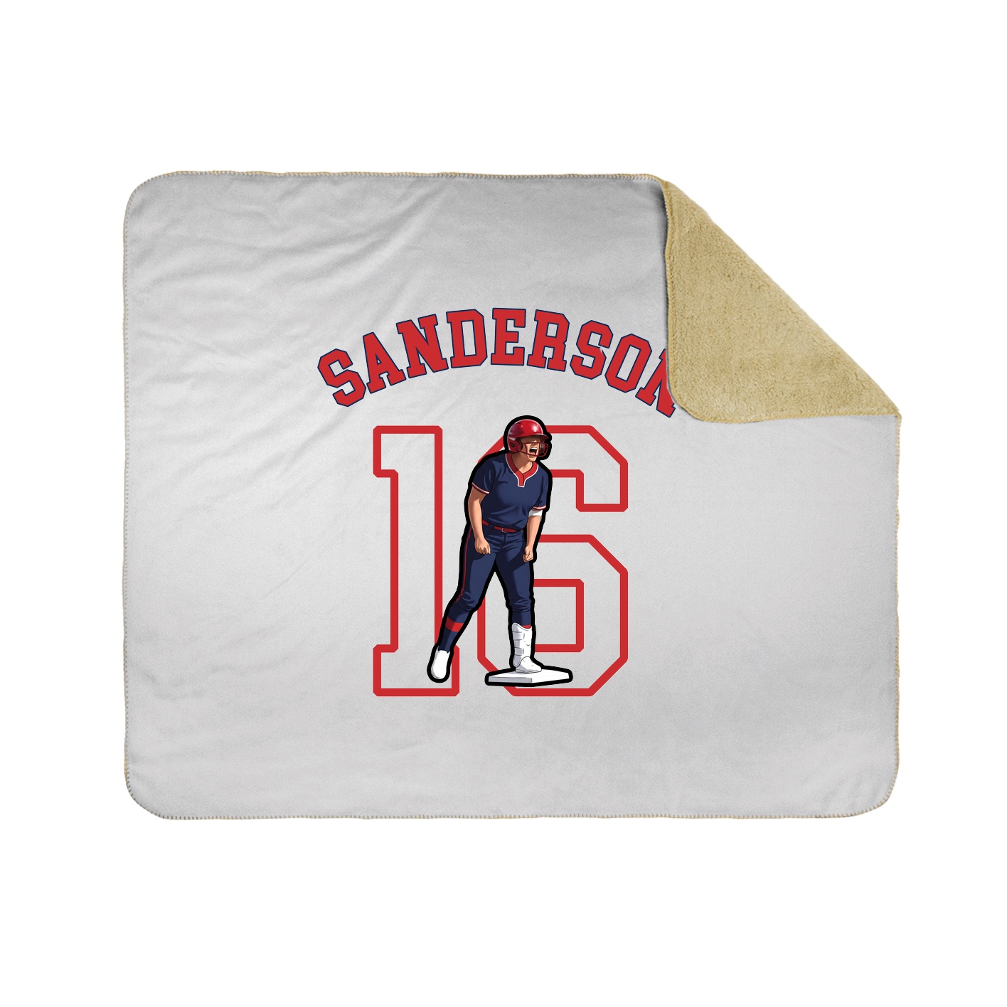 Throw Blanket — Shirsey Arch in White