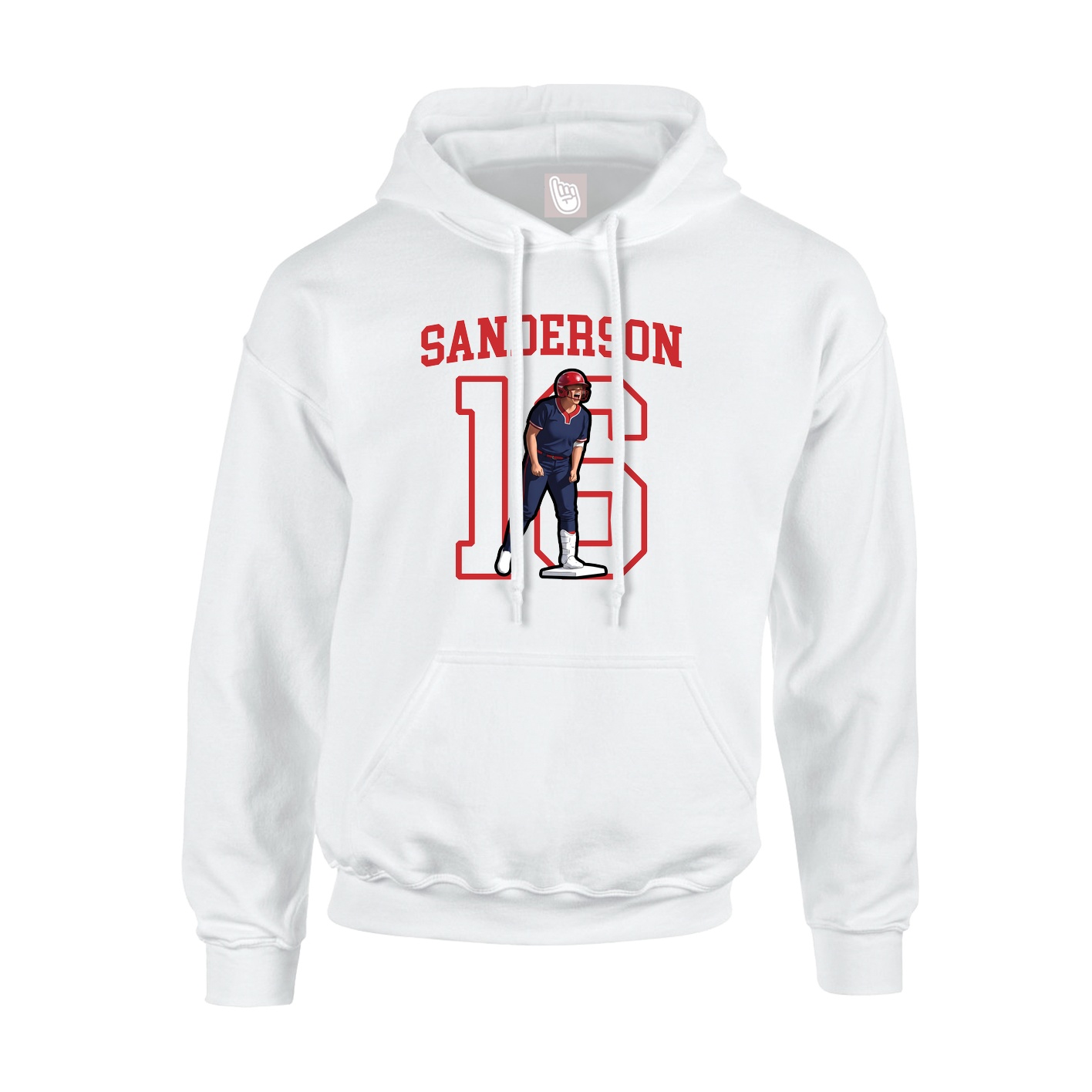 Youth Hoodie — Shirsey in White