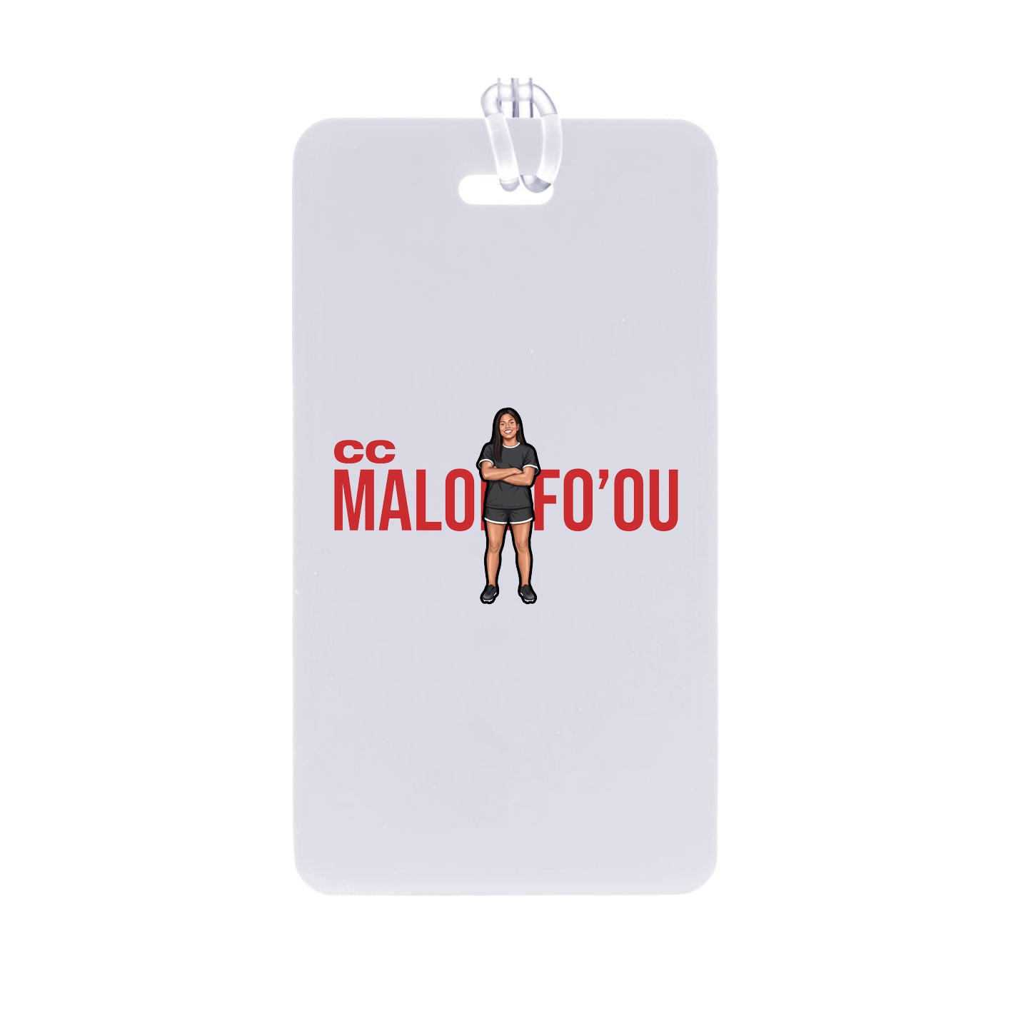 Bag Tag — Player Name in Classic
