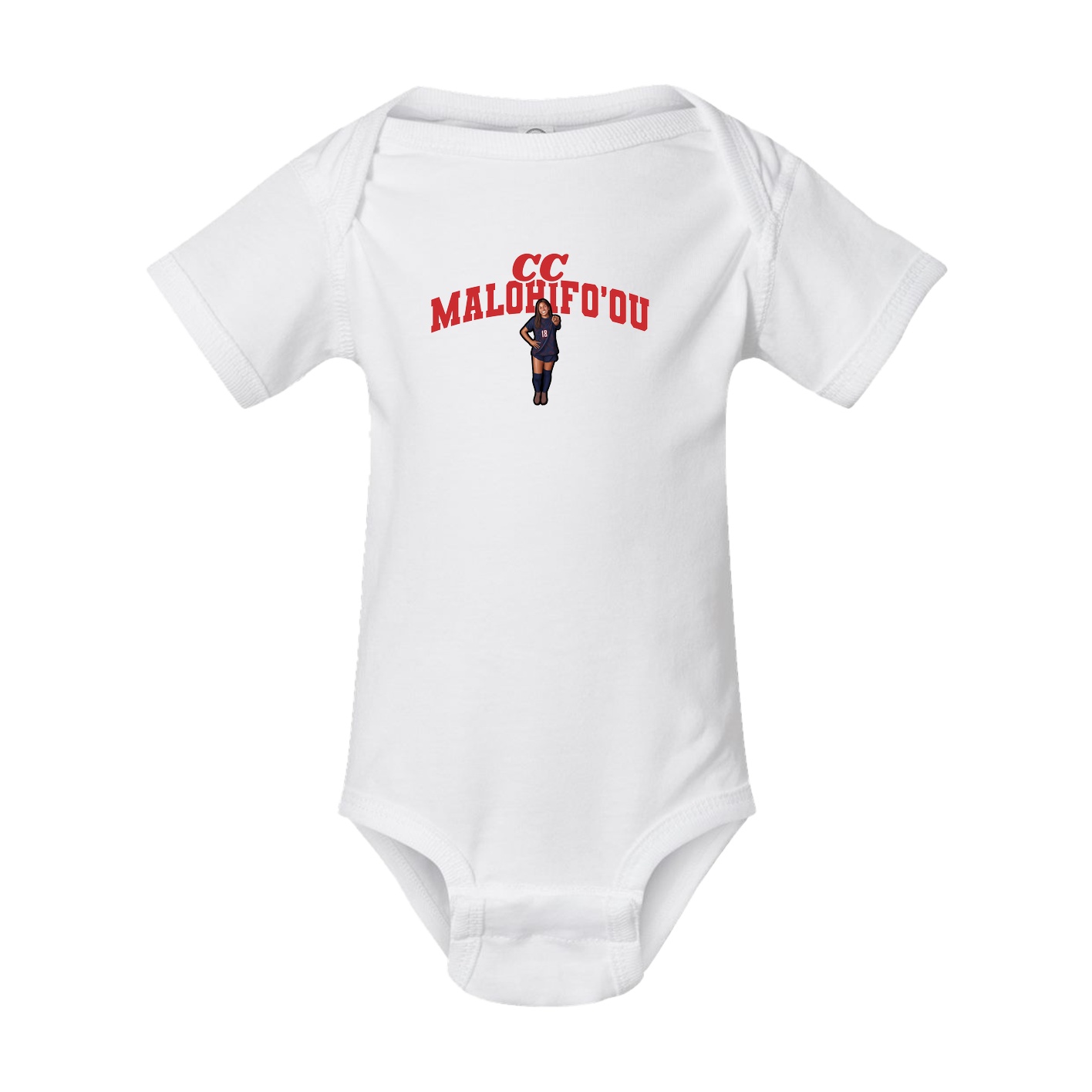 Baby Onesie — Signature Arch in White