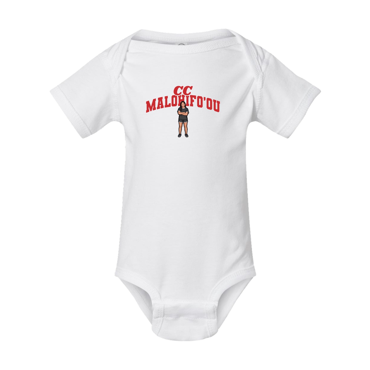 Baby Onesie — Signature Arch in White