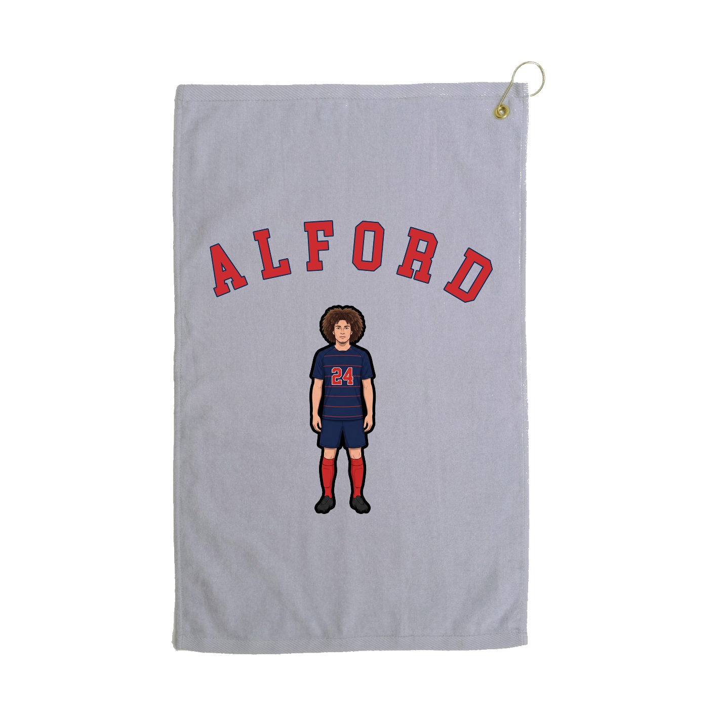 Golf Towel — Shirsey Arch in Grey