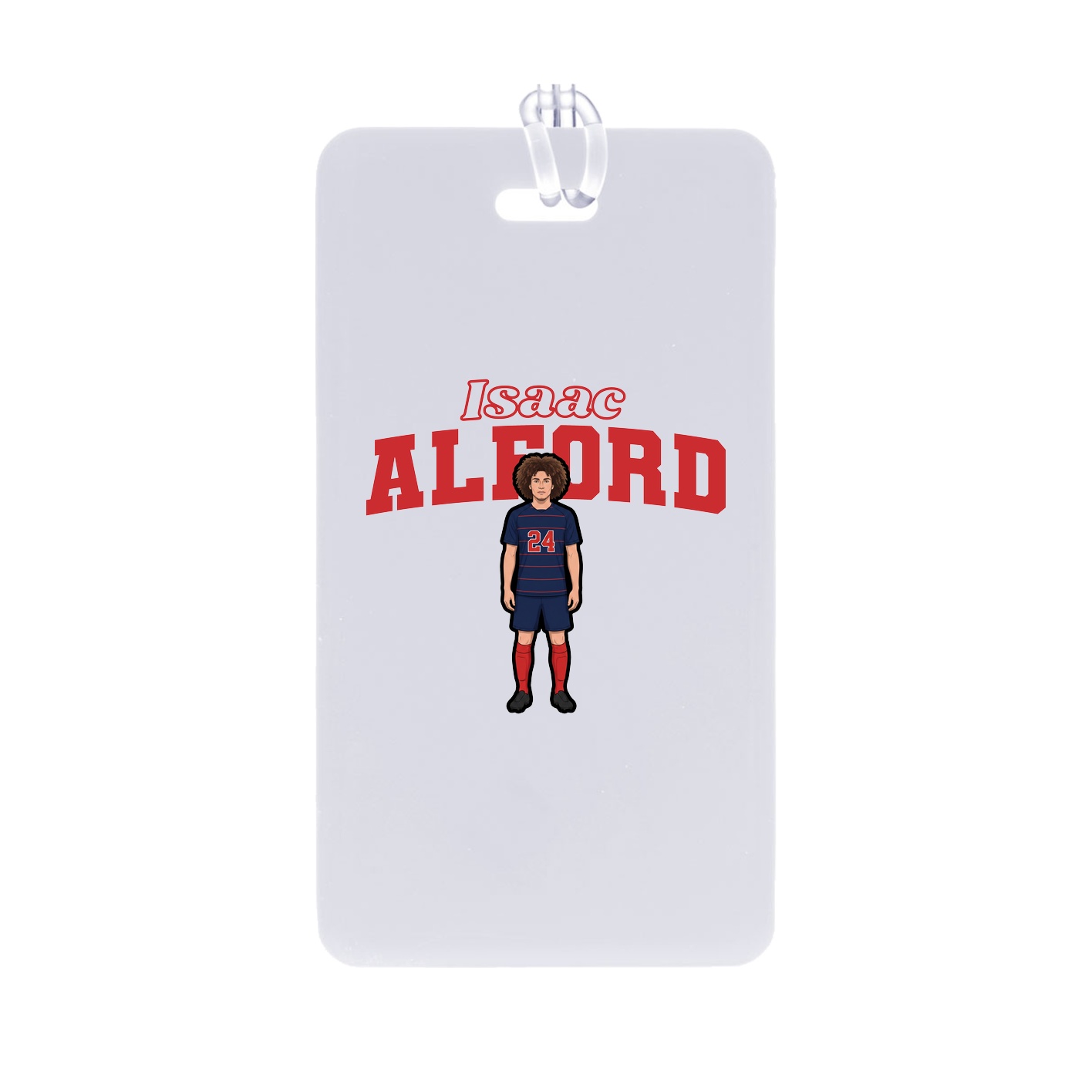 Bag Tag — Name Arch in Classic