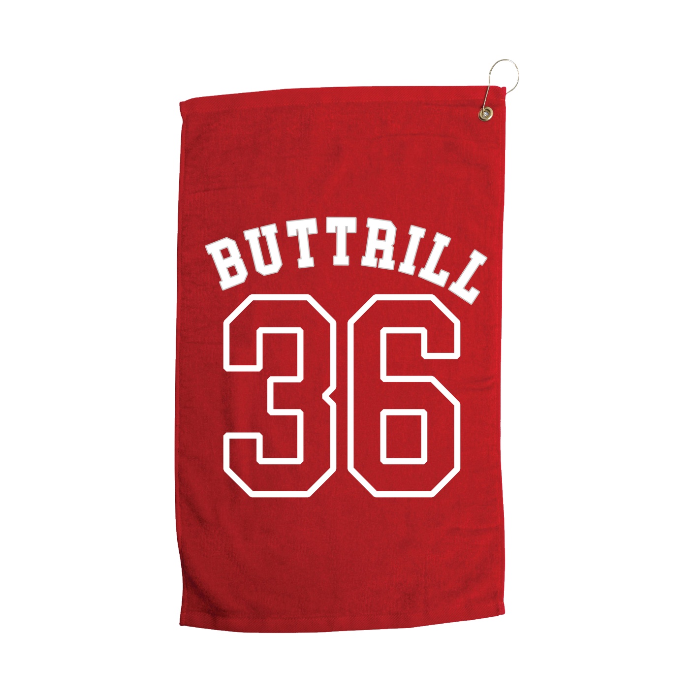 Golf Towel — Shirsey Arch in Red