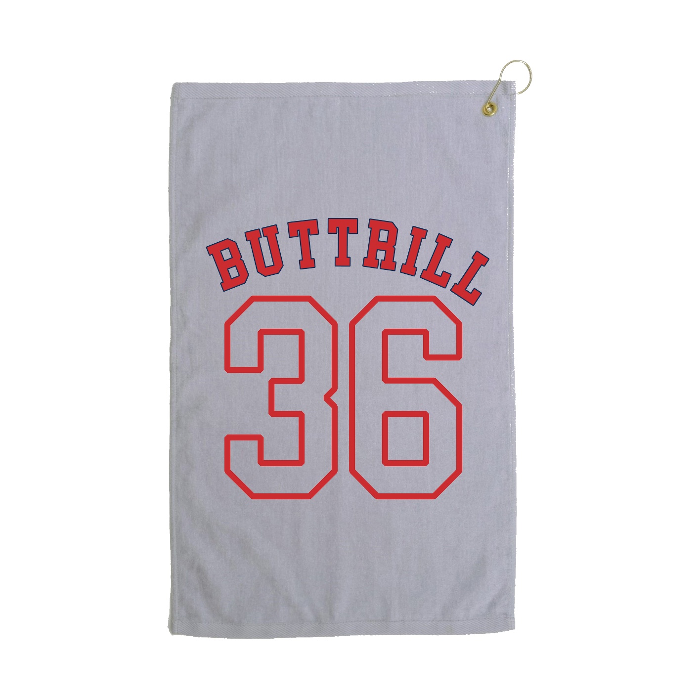 Golf Towel — Shirsey Arch in Grey