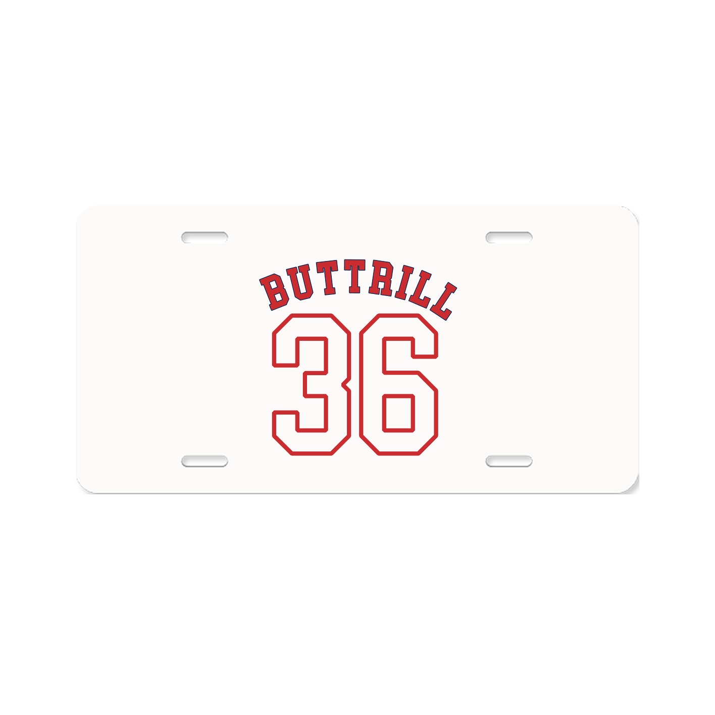 License Plate — Shirsey Arch in Classic