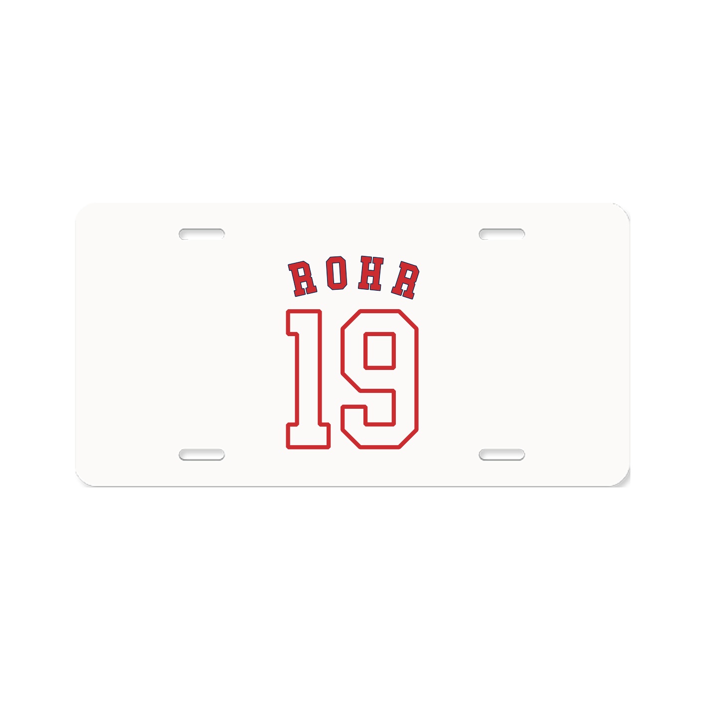 License Plate — Shirsey Arch in Classic