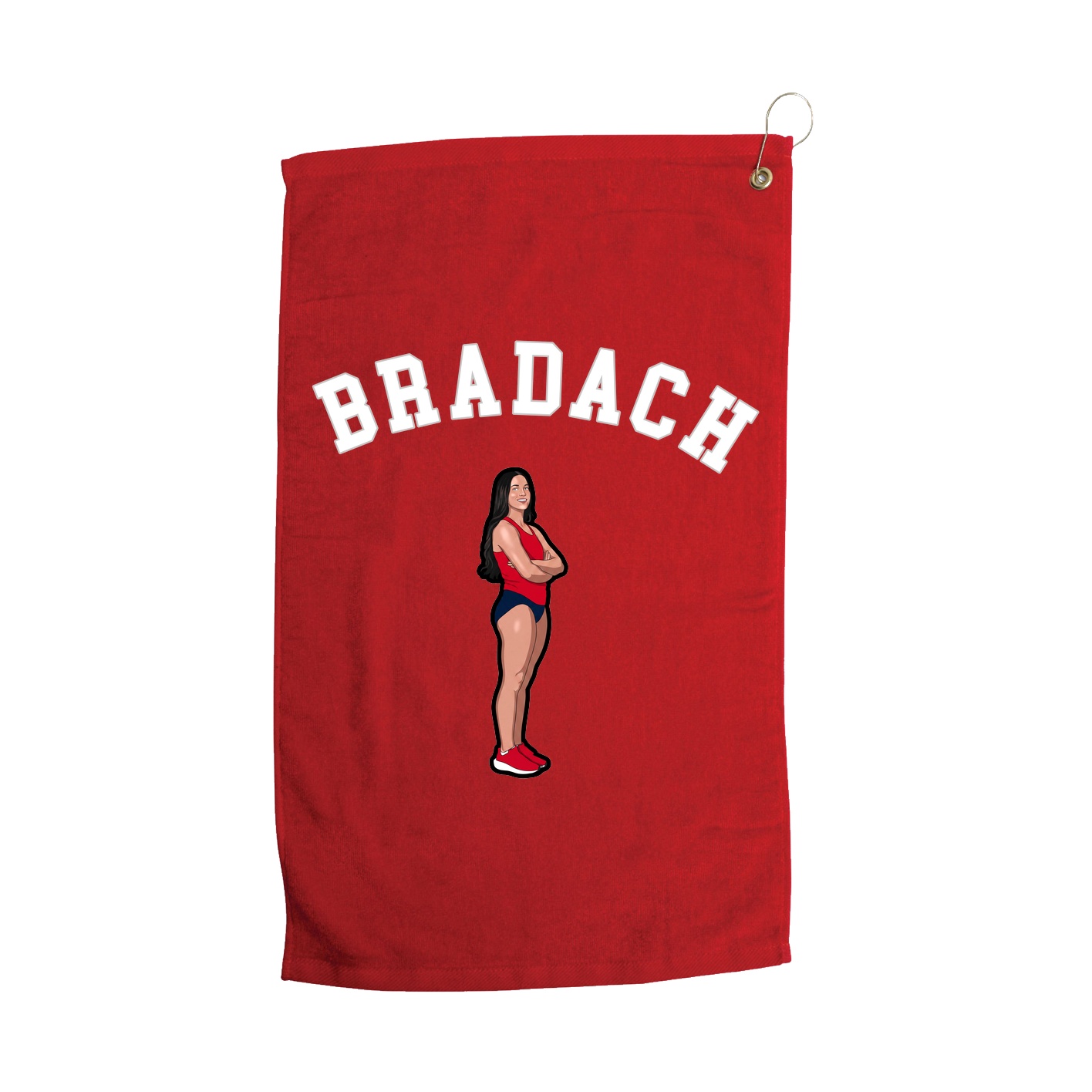 Golf Towel — Shirsey Arch in Red
