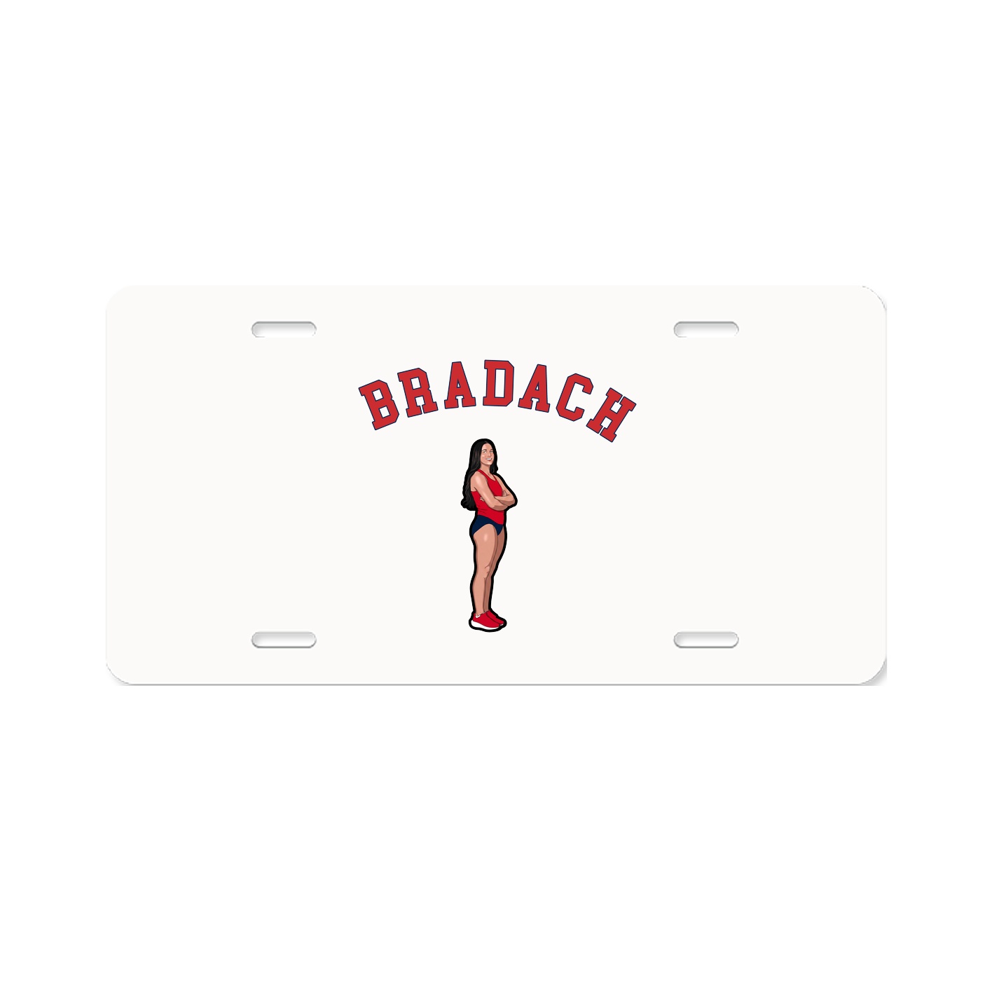 License Plate — Shirsey Arch in Classic