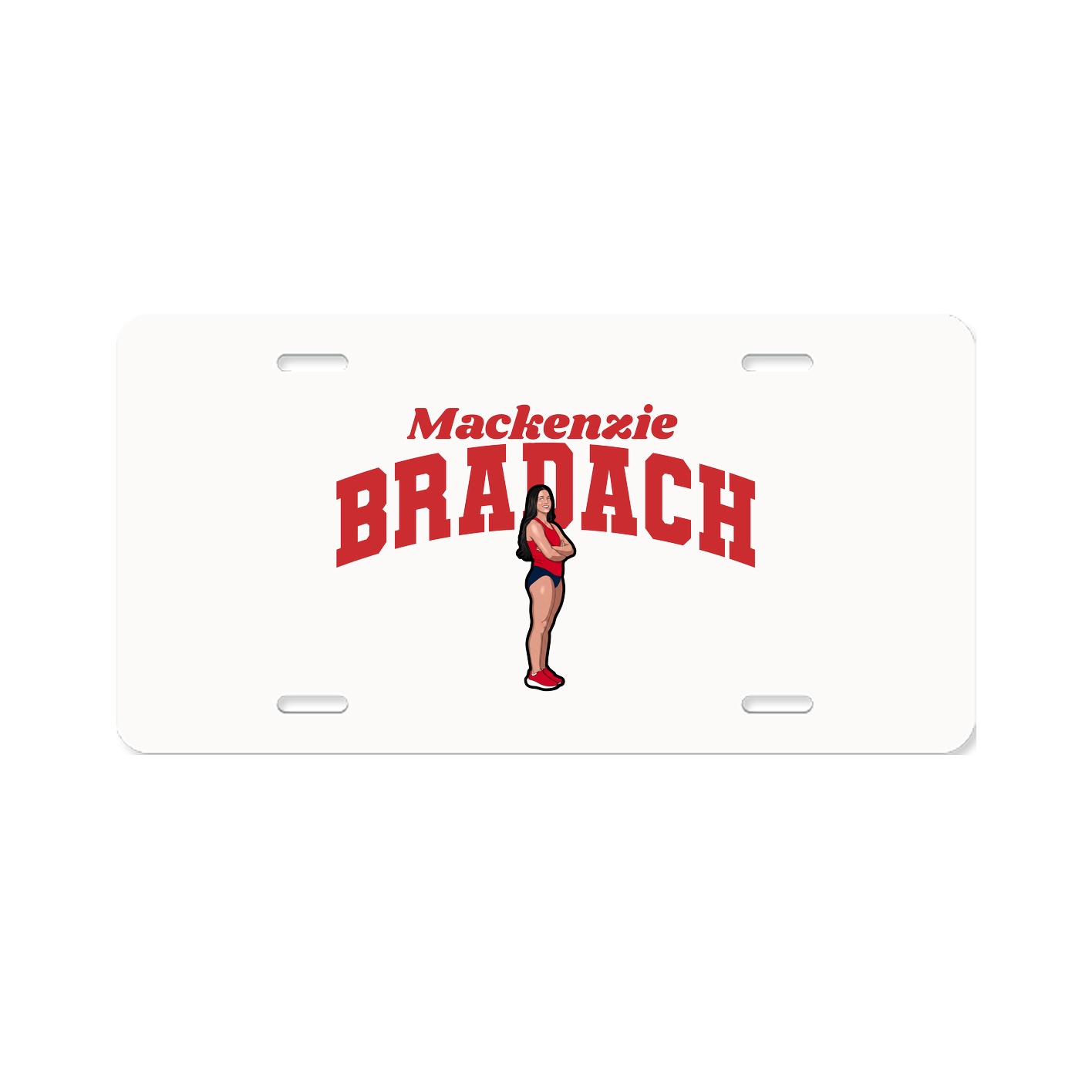 License Plate — Signature Arch in Classic