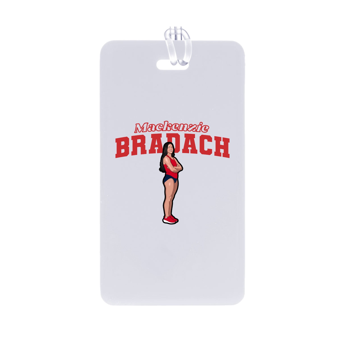 Bag Tag — Name Arch in Classic