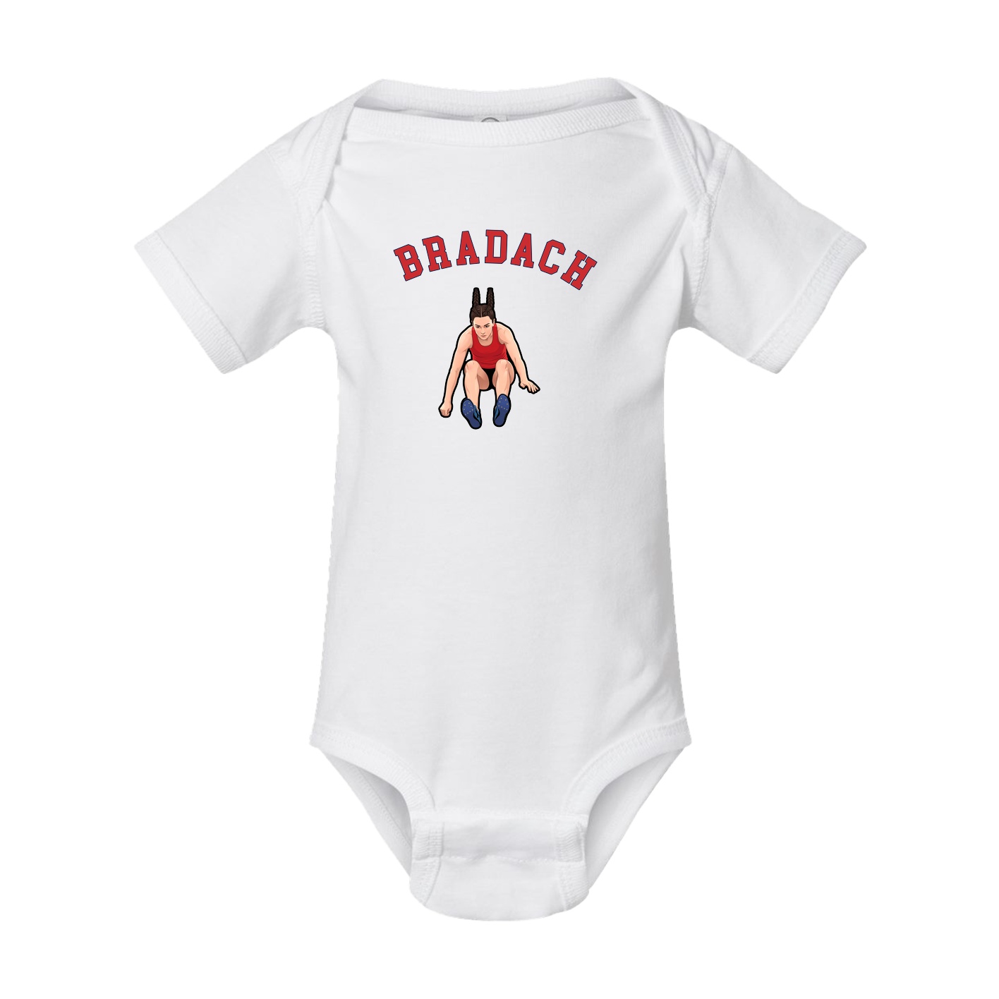 Baby Onesie — Shirsey Arch in White