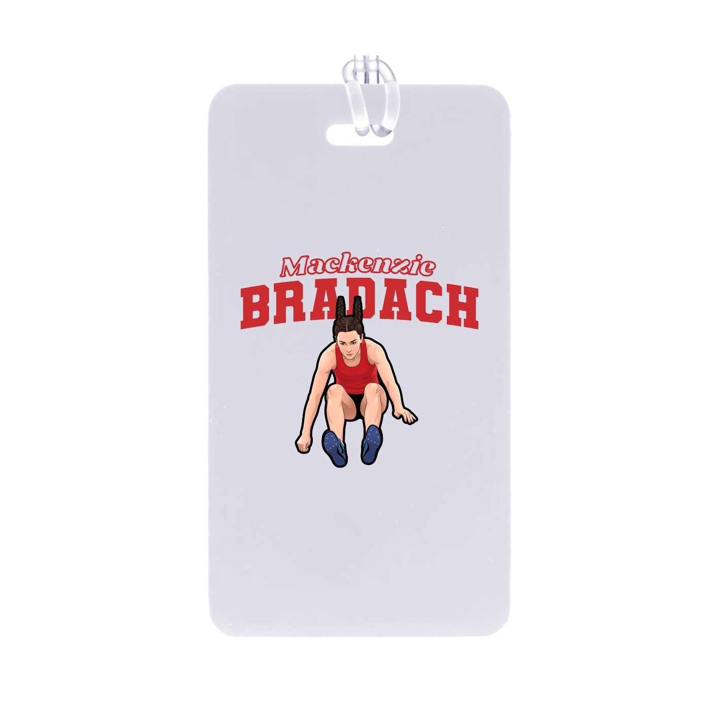 Bag Tag — Name Arch in Classic