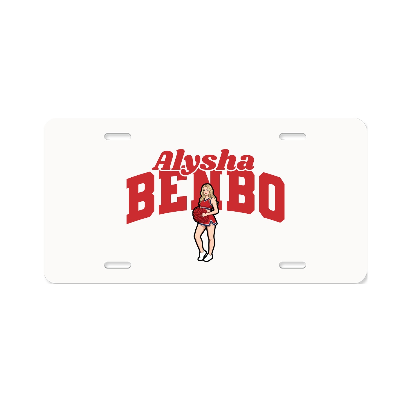 License Plate — Signature Arch in Classic